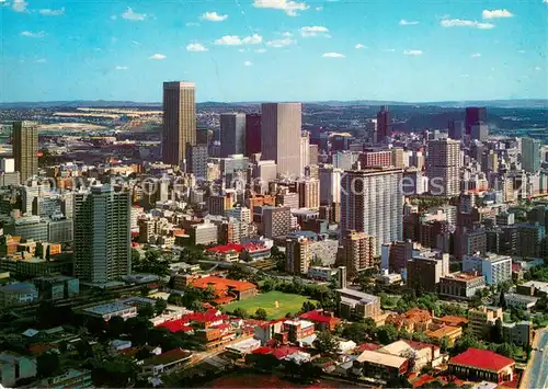 AK / Ansichtskarte Johannesburg_Gauteng Transvaal Fliegeraufnahme Johannesburg Gauteng