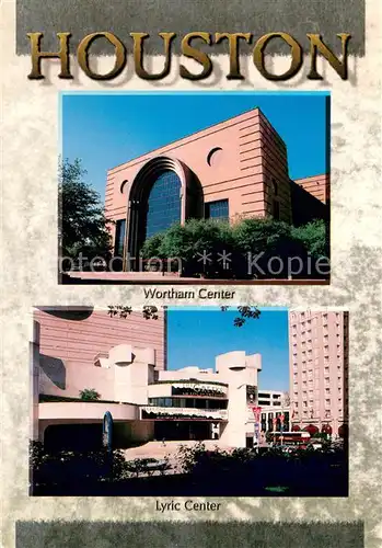 AK / Ansichtskarte Houston_Texas Wortham Center Lyric Center 