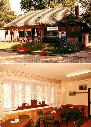 AK / Ansichtskarte Weissensee_Berlin Cafe Seeblick Gaststube Weissensee Berlin