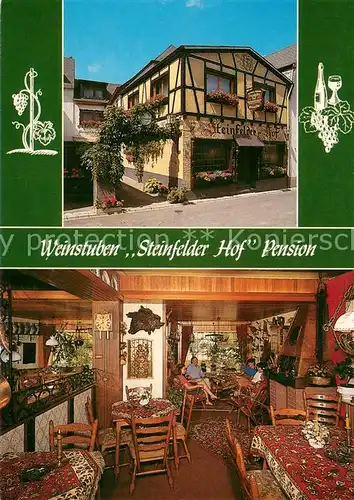 AK / Ansichtskarte Ellenz Weinstuben Steinfelder Hof Pension Ellenz