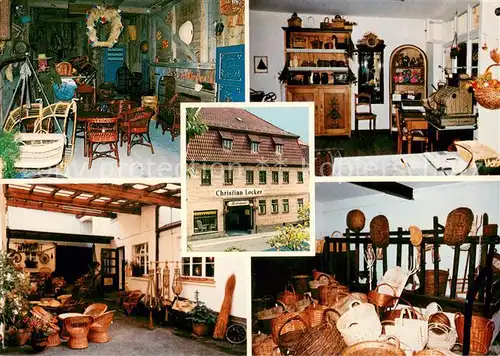 AK / Ansichtskarte Kueps Christian Locker OHG Korbwaren Details Kueps