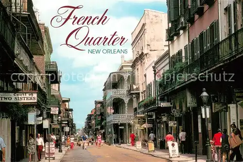 AK / Ansichtskarte New_Orleans_Louisiana French Quarter Royal Street 