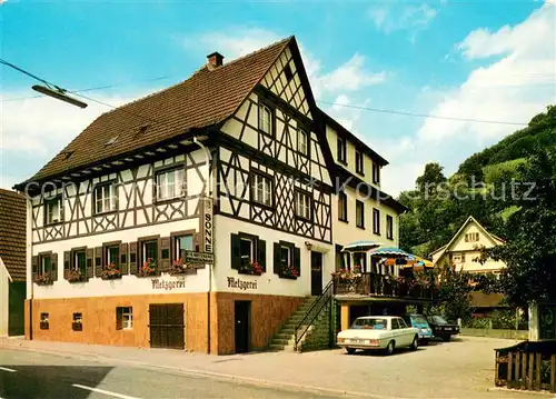 AK / Ansichtskarte Lautenbach_Renchtal Gasthaus Pension zur Sonne Lautenbach Renchtal