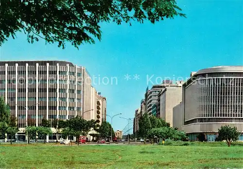 AK / Ansichtskarte Makati Center Skyscrapers Avenue Makati