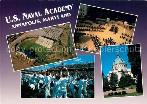 AK / Ansichtskarte Annapolis_Maryland US Naval Academy 