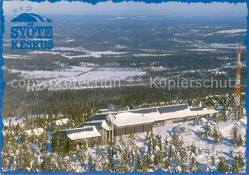 AK / Ansichtskarte Finnland Syoete Keskus Fliegeraufnahme 
