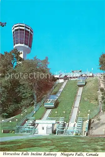 AK / Ansichtskarte Niagara_Falls_Ontario Horseshoe Falls Incline Railway Niagara_Falls_Ontario