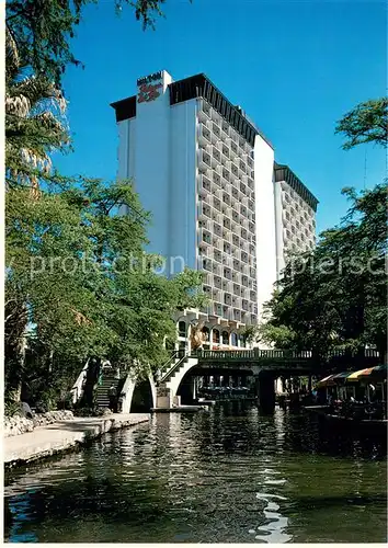 AK / Ansichtskarte San_Antonio_Texas Hilton Palacio del Rio Hotel 