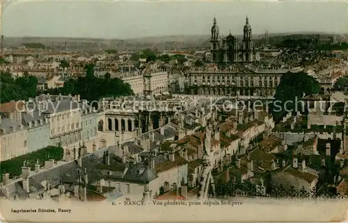 AK / Ansichtskarte Nancy_54 Vue generale prise depuis la Basilique Saint Epvre 