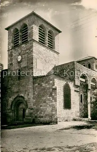 AK / Ansichtskarte Champdieu Eglise XIe siecle Monument historique Champdieu