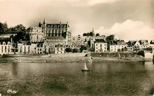 AK / Ansichtskarte Amboise Chateau et la Loire Amboise
