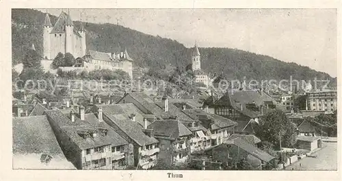 AK / Ansichtskarte Thun_BE Vue panoramique sur la ville Thun_BE