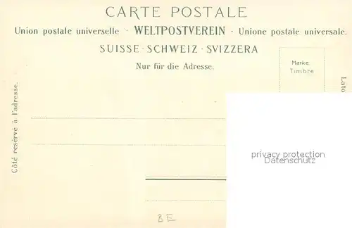 AK / Ansichtskarte Bern_BE Stadtbild mit Nydeckbruecke Bern_BE