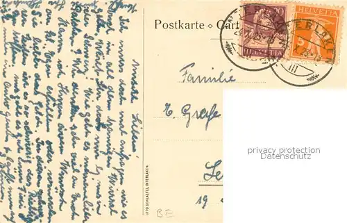 AK / Ansichtskarte Interlaken_BE Alpenwildpark Interlaken_BE