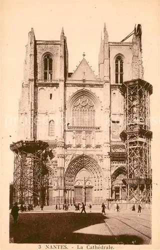 AK / Ansichtskarte Nantes_44 Cathedrale 
