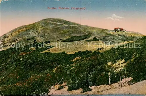 AK / Ansichtskarte Grosser_Belchen_Grand_Ballon_Vogesen Panorama 