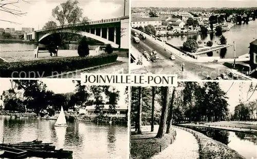 AK / Ansichtskarte Joinville le Pont Vue generale Pont sur la Marne Carrefour de Beaute Joinville le Pont