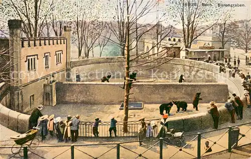 AK / Ansichtskarte Bern_BE Baerengraben Bern_BE