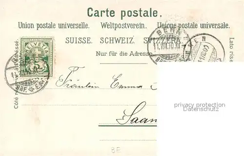 AK / Ansichtskarte Bern_BE Baerengraben Bern_BE