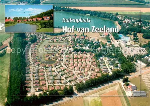 AK / Ansichtskarte Zeeland_Niederlande Buitenplaats Hof van Zeeland Fliegeraufnahme Zeeland_Niederlande