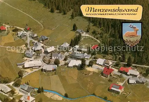 AK / Ansichtskarte Menzenschwand Fliegeraufnahme Menzenschwand