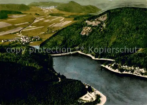 AK / Ansichtskarte Padberg_Sauerland Naturpark Diemelsee Fliegeraufnahme Padberg_Sauerland