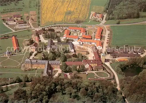 AK / Ansichtskarte Maria_Bildhausen Dominikus Ringeisen Werk der St Josefskongregation Fliegeraufnahme Maria Bildhausen