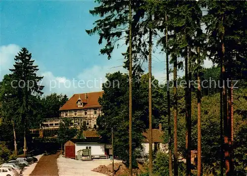 AK / Ansichtskarte Bad_Sachsa_Harz Berghotel zum Katzenstein Bad_Sachsa_Harz