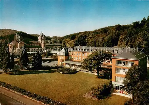 AK / Ansichtskarte Maria_Laach__Kloster Abteikirche und Seehotel 