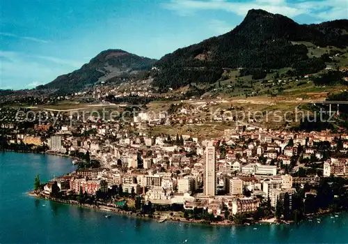 AK / Ansichtskarte Montreux__VD Vue generale aerienne 
