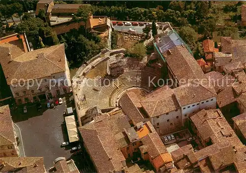 AK / Ansichtskarte Spoleto_Umbria Veduta aerea del Teatro Romano 