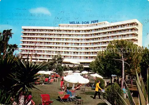 AK / Ansichtskarte Marbella_Andalucia Hotel Melia Don Pepe Marbella_Andalucia