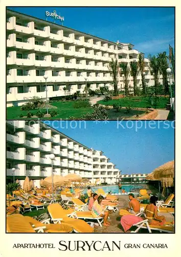 AK / Ansichtskarte Maspalomas_Gran_Canaria Aparthotel Surycan Pool 