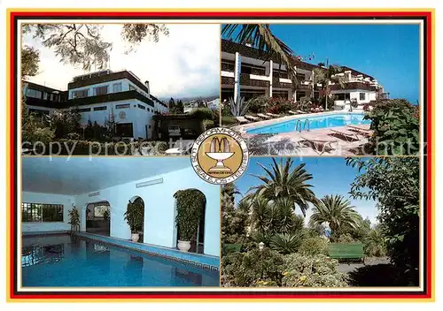 AK / Ansichtskarte Los_Realejos Hotel Tierra de Oro Pool Hallenbad Garten Los_Realejos