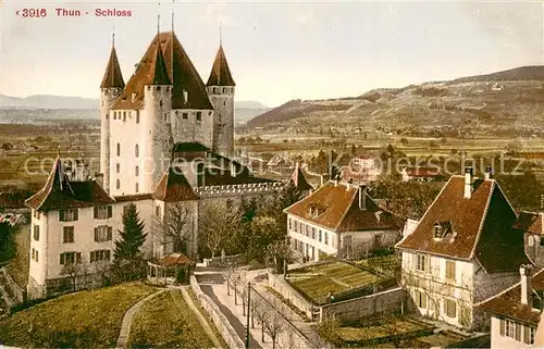 AK / Ansichtskarte Thun_BE Schloss Thun_BE