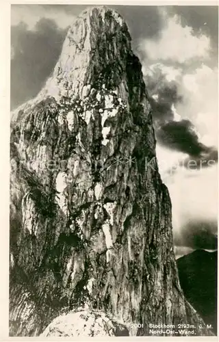 AK / Ansichtskarte Stockhorn_2193m_BE Nord Ost Wand Bergwelt Berner Alpen 