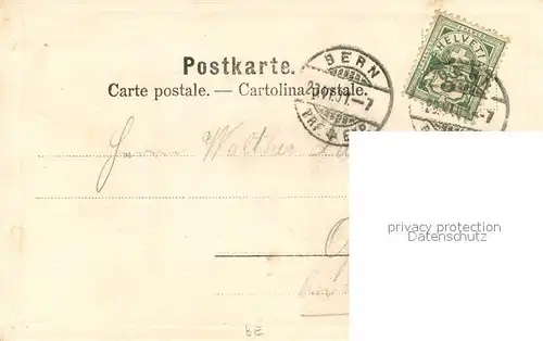 AK / Ansichtskarte Bern_BE Baerengraben Bern_BE