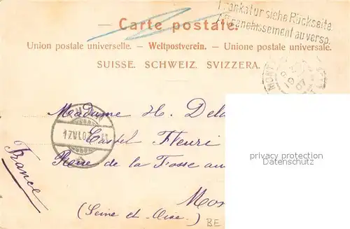 AK / Ansichtskarte Thun_BE Burg und Bluemlisalp Berner Alpen Thun_BE