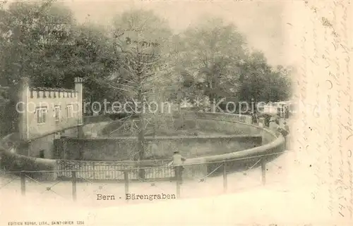 AK / Ansichtskarte Bern_BE Baerengraben Bern_BE