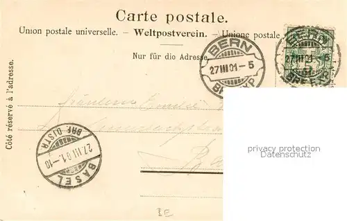 AK / Ansichtskarte Bern_BE Baerengraben Bern_BE