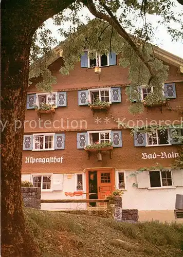 AK / Ansichtskarte Oberstaufen Alpengasthof Bad Rains Oberstaufen