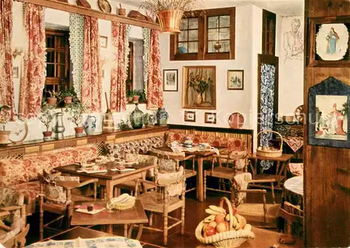 AK / Ansichtskarte Sasbachwalden Sternenwirtshaus Hohritt Gaststube Sasbachwalden