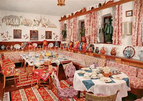 AK / Ansichtskarte Sasbachwalden Sternenwirtshaus Hohritt Gaststube Sasbachwalden