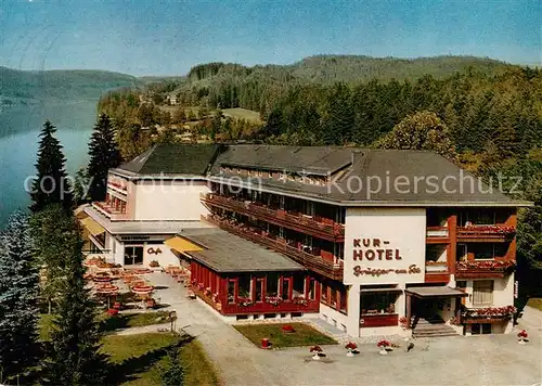 AK / Ansichtskarte Titisee Neustadt Kurhotel Brugger am See Titisee Neustadt