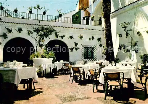 AK / Ansichtskarte Cordoba_Andalucia_Espana Hotel el Brillante Terrasse 