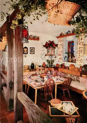 AK / Ansichtskarte Sasbachwalden Sternenwirtshaus Hohritt Gaststube Sasbachwalden