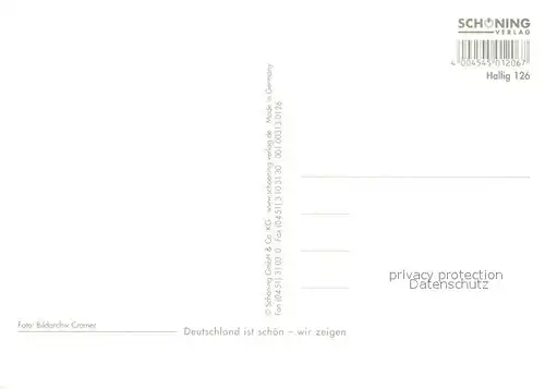 AK / Ansichtskarte Hallig_Hooge mit den Halligen Langeness Oland Habel Groede Japsand Norderoog Sand Hallig Hooge