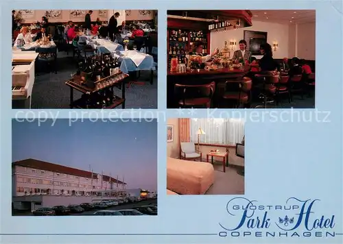 AK / Ansichtskarte Glostrup Park Hotel Copenhagen Gaststube Bar Glostrup