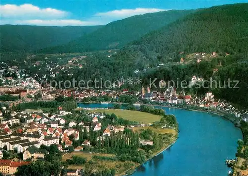 AK / Ansichtskarte Miltenberg_Main Mainschleife Fliegeraufnahme Miltenberg Main
