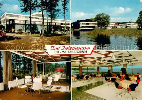 AK / Ansichtskarte Bad_Zwischenahn Rheuma Sanatorium Seepartie Aufenthaltsraeume Bad_Zwischenahn